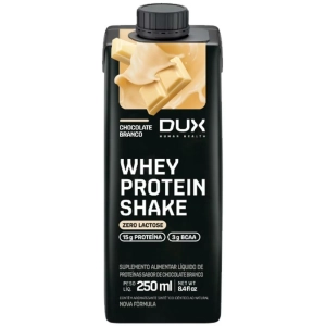 Produto - Whey Protein Shake Chocolate Branco 250ml - Dux Nutrition