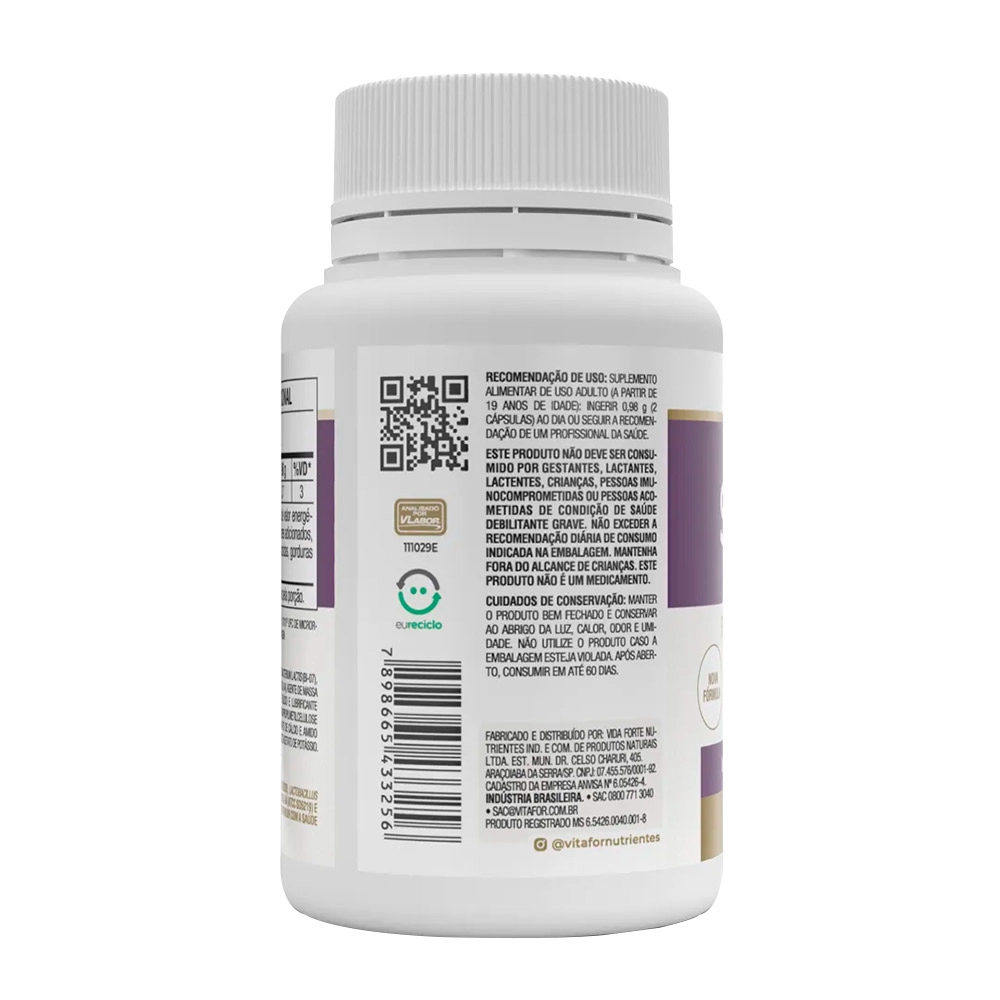 Produto Simfort Plus 60 Capsulas - Vitafor