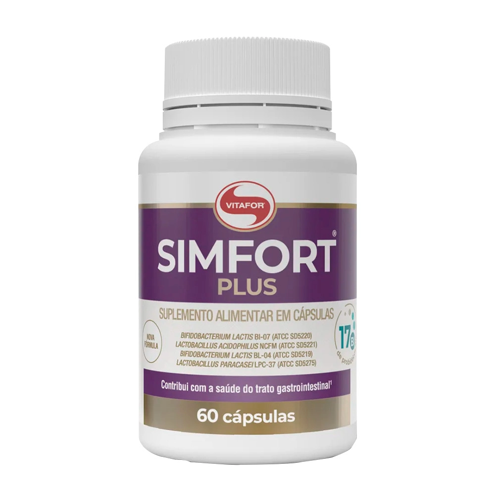 Produto Simfort Plus 60 Capsulas - Vitafor